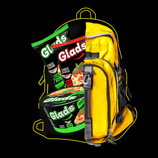 Glads tăiței la pachet