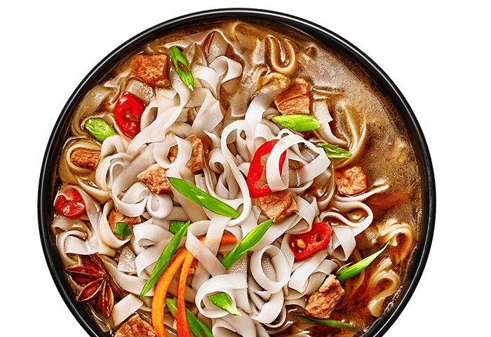 Tăieței de orez Glads Discovery cu sos «Pho&nbsp;Bo»